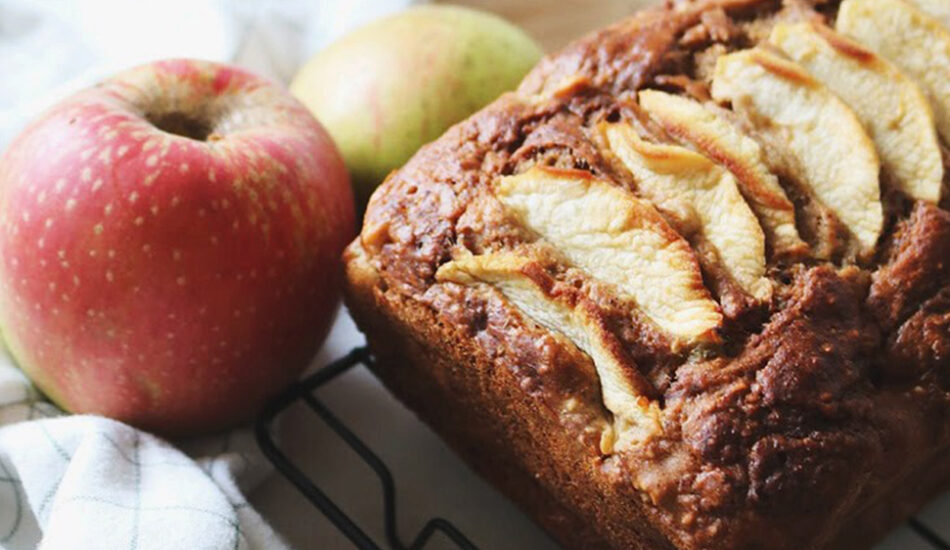 Proteine bananenbrood met appel